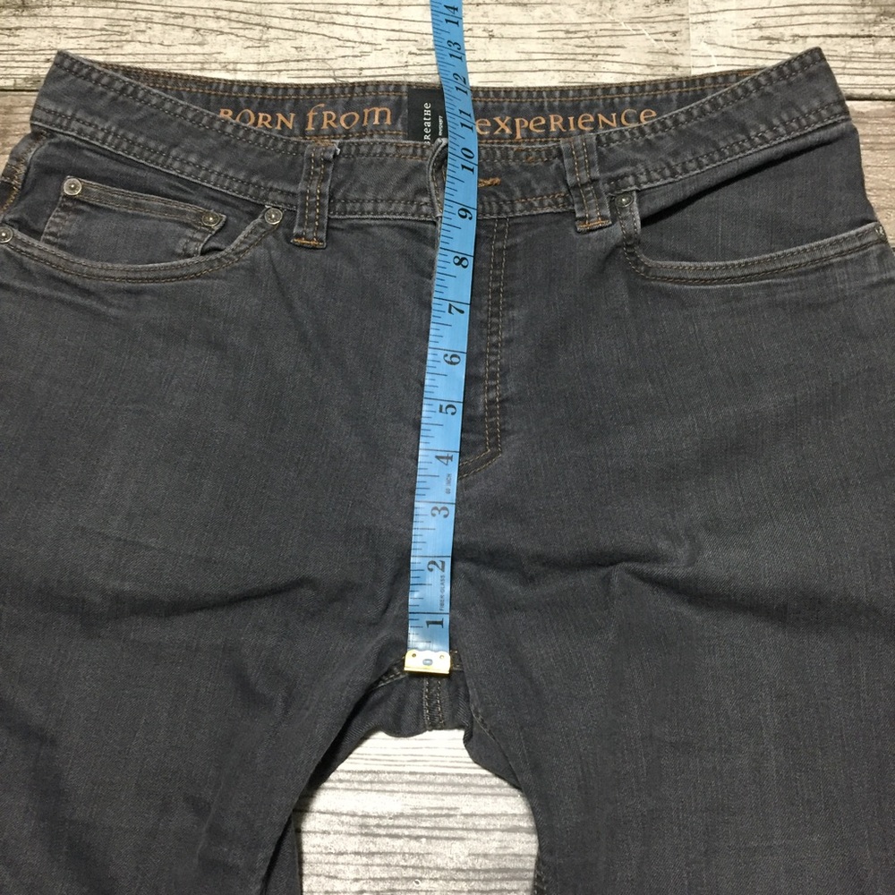 Prana Slim Fit Jeans Men’s 32x32 Gray Denim Stretch Casual (Read Desc) - Picture 3 of 11